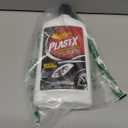 Meguiar's PlastX Clear Plastic Cleaner & Polish (10 oz) Bundle with Microfiber Cloth & Foam Pad (3 Items)