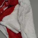 48 Inch Christmas Tree Plush Skirt,Faux Fur Christmas Tree Skirt with Snowflakes,Christmas Decorations Tree Base Skirt for Xmas Tree Decoration,Holiday Home Party Decor (Red)