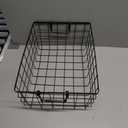 Metal Firewood Holder Large Capacity Basket Handle for Outdoor Storage Barbecue