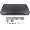 Front Seat Bottom Replacement for EZGO Medalist TXT 1994-2013 Gas Electric Golf Cart Black Color Mounting Hardware Incl.