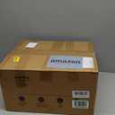 AMADA HOMEFURNISHING 8x10 Area Rugs for Living Room, Modern Washable Rug with Non-Slip Backing & Low Pile, Large Rug with Abstract Pattern for Bedroom, Dinning Room,Home Office, Dark Blue