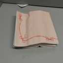 50Pack Red Pink Bow Paper Napkins Bachelorette Decorations Bow Theme Birthday Party, Bridal Engagement Decor, Girl Baby Shower Table Supplies 6.5''