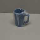 Baby Bath Rinse Cup, Silicone Body Washing Rinser Cup with Easy Grip Handle (Ether)