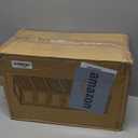 Shoe Storage Organizer Box 6-Tier Foldable Collapsible Stackable Shoe Rack Bins, Fit Size 12, No Assembly, for Men and Women