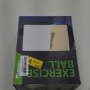 URBNFit Exercise & Pilates Yoga Ball - Multiple Sizes for Fitness, Pregnancy, Stability, Balance, Core Workout - Anti-Burst Swiss Balance Ball w/Quick Pump - Office, Home, Gym (S (16" - 18") 45cm, Purple)