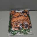 Kids Boys Halloween Long Sleeve T-Shirts Pants Cosplay Suits Christmas Costume With Leaf Skirts (130 (7-8 years), Brown)