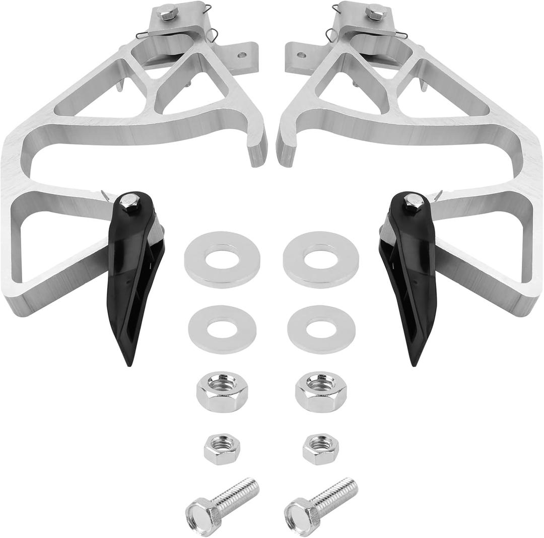 Aulpq Extension Ladder Locks 28-11, for Werner Ladder Accessories,Rung Lock Kit,Aluminum,1-Pair