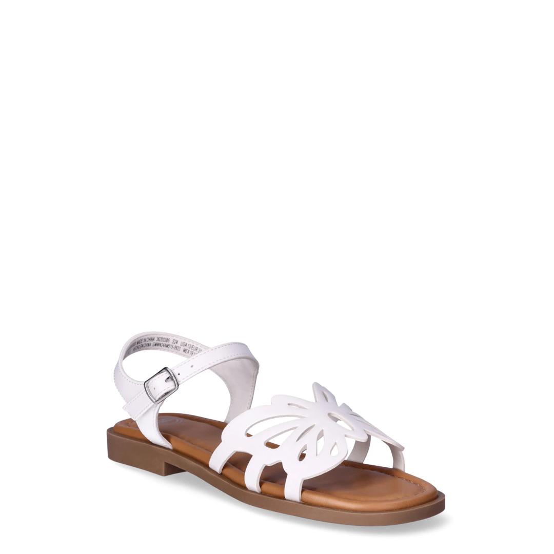 Wonder Nation Little & Big Girls Butterfly Sandal
 5