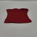 SUUKSESS Women Sexy Tube Top Summer Y2K Going Out Double Lined Basic Tank Top (Large, Wine Red)