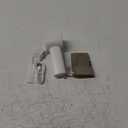 JISULIFE Portable Handheld Fan, Speed(1-100) Adjustable Turbo Mini and 3600mAh Battery Rechargeable Personal Fan, Digital Display, Gifts for Women Men Travel/Camping/Outdoor-White