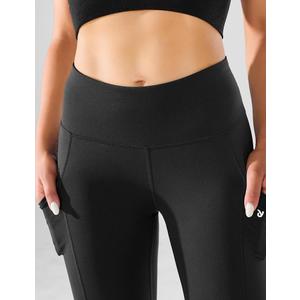 Workout Leggings for Women with Pockets, High-Waisted Compression Gym Leggings, Non-See-Through Yoga Pants 2XL