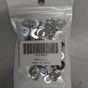 [60PCS] M5 Counterbore Washers, Anodized Aluminum Alloy, Head Washers Gaskets Cup Shim for Screw RC/FPV/PC/Drone/Toys/Mechanical Accessories Parts, Silver Color