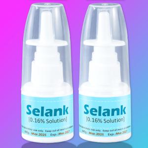 Selank diacetate 40mL 0.16% Solution, High Purity >99.8 (64mg, 2 * 20mL) TP-7, 3rd Party Tested