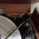 Victrola The Quincy 6-in-1 Bluetooth Record Player & Multimedia Center with Built-in Speakers 3-Speed Turntable, CD & Cassette Player, AM/FM Radio, Wireless Music Streaming (Mahogany)