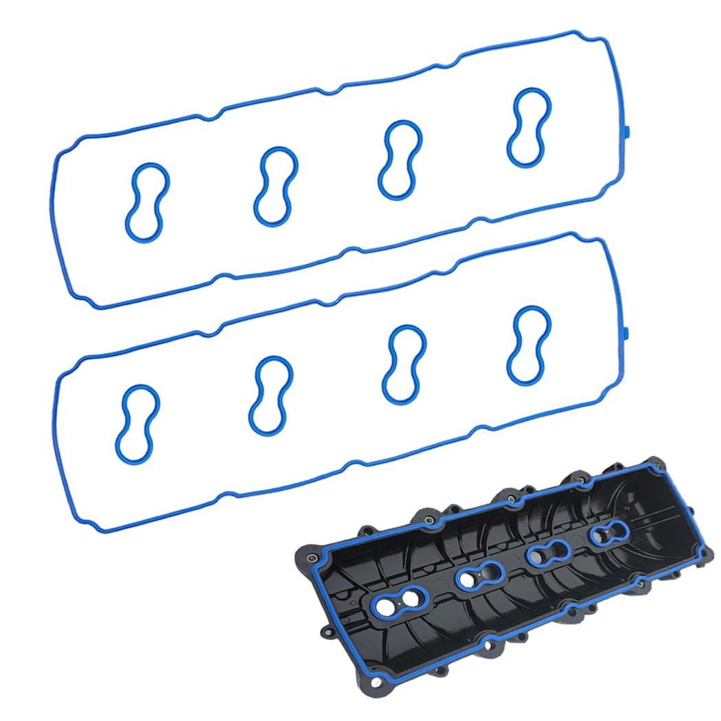 VS50625R Engine Valve Cover Gasket Set for Dodge Ram 1500 2500 3500 Charger Challenger Durango Magnum 5.7L 6.1L 6.4L Hemi 2006 2007 2008 2009 2010-2018, for Aspen 300 Jeep, Replace VS50380