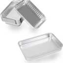 93305 Catch Pan for Weber Genesis II e-310 e-315 e-325 e-330 e-335, Drip Pan for Weber Spirit 200/300 Series Gas Grill 83156 Grease Tray with 10-Pack Drip Pans Liner for Weber Replacement Parts