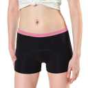 2 x Lictin Period Underwear for Teens Girls, Absorbent Boy Shorts Period Panties Women (XL)