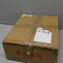 SORCEDAS Portable Wardrobe Closet Storage Organizer Metal Hanging Rack Non-Woven Fabric 34 Inch Coffee (34 Inch, Coffee)