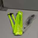 Simket Reflective Walking Gear, Rechargeable Led Reflective Sash, Adjustable Night Walking Safety Gear, High Visibility Safety Lights for Walking at Night for Men Women Jogging Running Biking (Green)