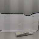 10L0L Golf Cart Folding Clear Windshield for EZGO RXV 2008-up, Fold Down Upgrade Thicker Polycarbonate(PC), Strong Impact and Shatterproof