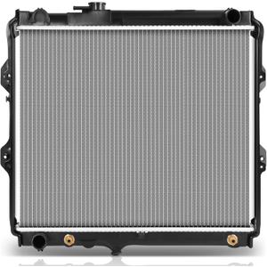 SCITOO Engine Coolant Radiator Assembly for 1988 1989 1991 1992 1994 for Toyota for 4Runner 3.0L 1988-1993 1995 for Toyota for Pickup 3.0L Replace CU50