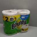 Bounty Select-A-Size Paper Towels, White, 2 Mega Rolls = 8 Regular Rolls
