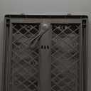 MYPET North States Paws Portable Pet Gate: 26-40" Wide. Pressure Mount. No Tools Needed. Made in USA. Dog Gate 23" Tall, Expandable, Durable Dog Gates for Doorways, Fieldstone Gray