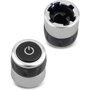 Radio Volume Knob Replacement Fit for BMW X3 F25 & X4 F26, Audio Volume Rotary Switch for Dash Multimedia CD Player Radio, Replaces 61319351155 (Model B)