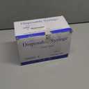 100 Pack 2.5ml with 25 Gauge 1 Inch Luer Lock syring, Individually Wrapped