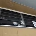 Slat Wall Paneling 4 x 8ft, PVC Slatwall Garage Wall Organizer, Black Slatwall Panels Garage Tool Organizer Wall Mount Storage Systems