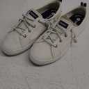 Sperry Women's Crest Vibe Core Sneaker (8.5 Wide, White)