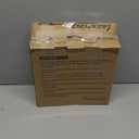 Broom and Dustpan Set for Home, Broom and Dustpan Combo for Office, Long Handle Broom with Upright Standing Dust pan,Indoor&Outdoor Sweeping (Gray&Orange)