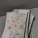 Reginary 20 Pieces Cosmetic Bag for Women, Roomy Makeup Bags with Zipper Toiletry Bag Pouch Travel Accessory Organizer Gifts, 7 x 4.3 Inches (Flowers)