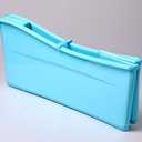 G Ganen Plastic Foldable Bathtub for Shower Portable Ice Bath Tub Blue 30Inch