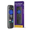 Voice Remote Control TV for Roku Stick Remote Replacement, Replacement TV Remote Compatible with Roku Steaming Sticks, Streaming Players, Audio and TV
