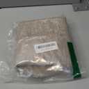 decorUhome Chenille Decorative Throw Pillow Covers 18x18 Set of 2, Farmhouse Textured Square Neutral Solid Accent Pillow Covers for Couch Sofa Bed Living Room Home Decor, Khaki