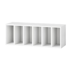 IOTXY DIY Modular Cubby Bookcase - Stackable 3-Cube Open Bookshelf, White | Enjoy DIY Fun, Free Combination, CubeXY Customizable Expandable Shelving Units, Fits 11-inch Fabric Storage Bin Organizer
