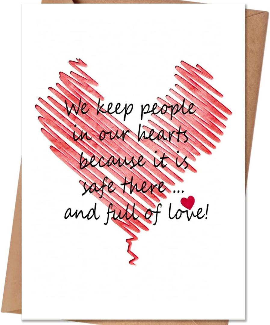 Valentine's Day Card, Valentines Gifts for Women Men Him Her, Valentines Day Card Gifts for Husband Wife Boyfriend Girlfriend (QQ-162)