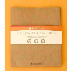 COMPOSTABLE FOOD WASTE PAPER BAGS, 9 Pack