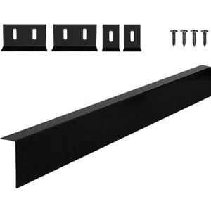 30" Stove Range Gap Filler, Slide-in Range Filler Kit, Behind Stove Gap Filler Shelf Between Stove Range for Most Brands Kitchen Stove (Black)