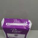 Poise Incontinence & Postpartum Pads for Bladder Leaks, 7 Drop Ultra Absorbency, Long Length, 78 Count 