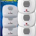 Bell + Howell Ultrasonic Pest Repeller Home Kit (Pack of 3), Ultrasonic Pest Repeller, Pest Repellent for Home, Bedroom, Office, Kitchen, Warehouse, Hotel, Safe for Human and Pet