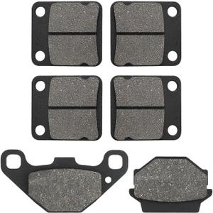 ZICOO Front & Rear Brake Pads for Suzuki Vinson 500 LT-A 500 LT-F 500 LTA500 LTF500 2003-2007