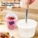 3 x Straw Puncher for Plastic Lids Lemonade, Hole Puncher for Plastic Lids, Lemonade Cup Lid Hole Puncher for Straw (2 Pack)