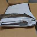 Fuxury Poly Mailers 14.5x19" 400Pcs Bulk Shipping Bags for Clothing Strong Adhesive Shipping Envelopes Waterproof Heavy Duty Packaging Mailing Bag for Small Business White Polymailers