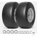 RONPOW 13x6.50-6 Lawn Mower Tires Flat Free, Zero Turn Mower Front Tires for