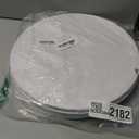 Cake Boards 14 Inch Round – 4 Pack 1/ 2 Inch Thick Cake Drums with Full Wrapped Edges, Corrugated Cake Base Board for Wedding, Party, Baking & Multi-Layer Cakes (White)