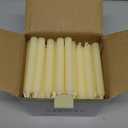Candle Charisma 100 Ivory Spell Candles - 4" Unscented Paraffin Chime Candles, Smokeless & Dripless, Colored Candles, 1.5 Hours Burn Time 0.4" Thick Taper Candles for Rituals, Witchcraft and Parties
