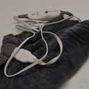 Sunbeam Premium Sunbeam Heating Pad with Compact Storage, Standard Size, Gray (12 x 15 Inch, Grey)