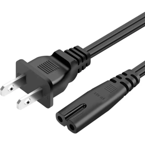 2-Prong
1.5M TV Power Cable